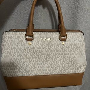 Michael Kors Edith Large Logo Satchel Bag